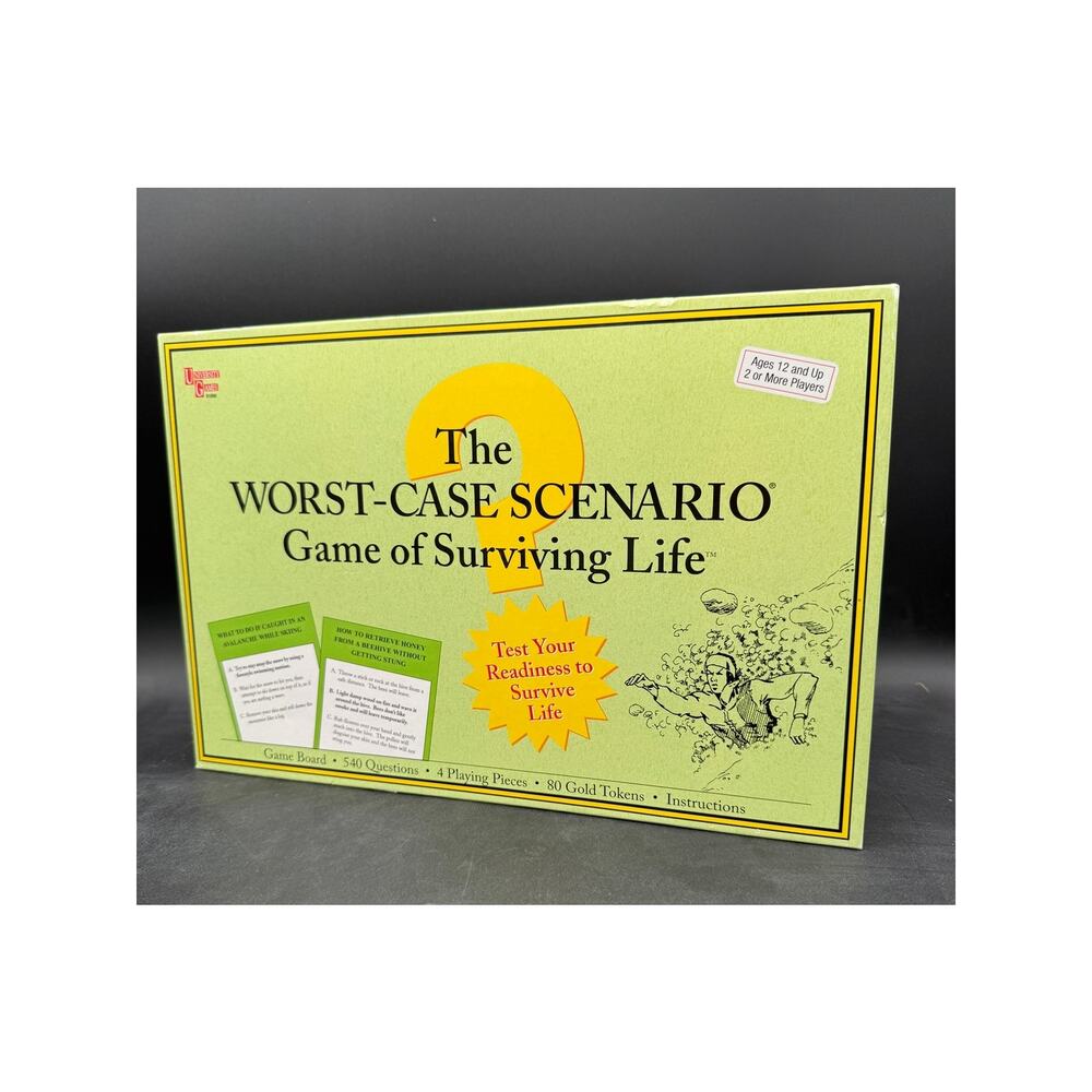 Worst Case Scenario Game of Surviving Life 12 and up 2+ Players 2006 Complete